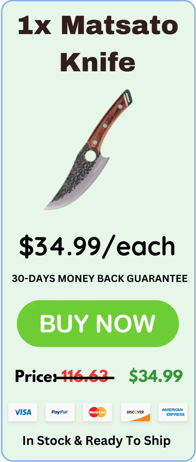 Matsato Knife price 